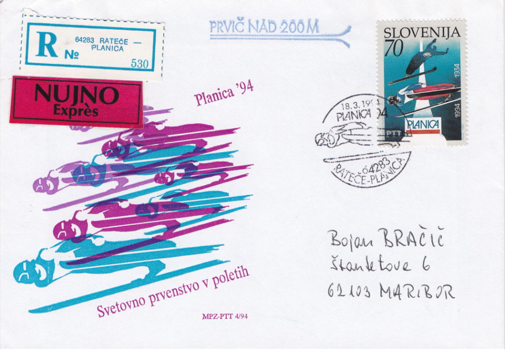 Planica prvič čez 200 metrov