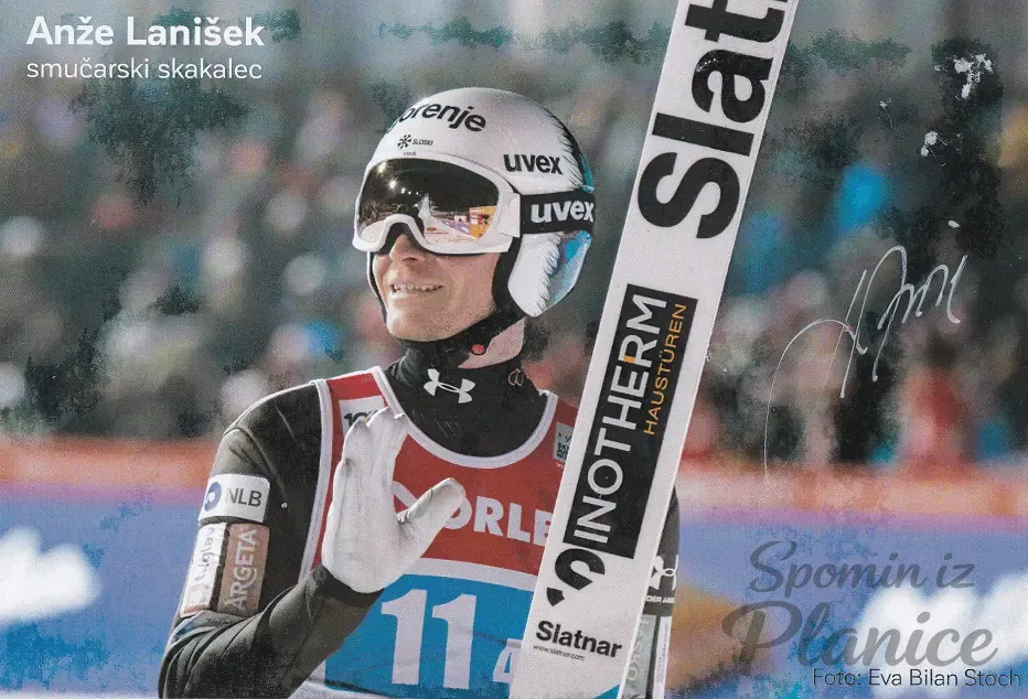 Anže Lanišek, olimpijec, žaba
