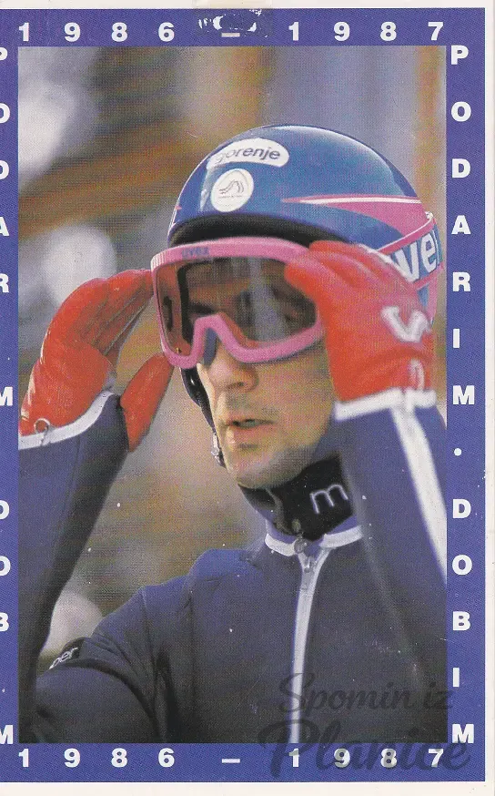 Primož Ulaga na kartici Podarim-Dobim